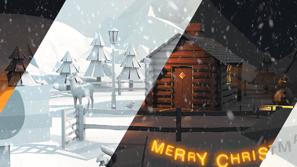 Merry Christmas Logo - VideoHive 20924154