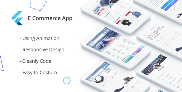 E-Commerce UI KIT using Flutter - CodeCanyon Item for Sale