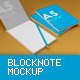 A4 - A5 Block Note Mock-Up, Graphics | GraphicRiver