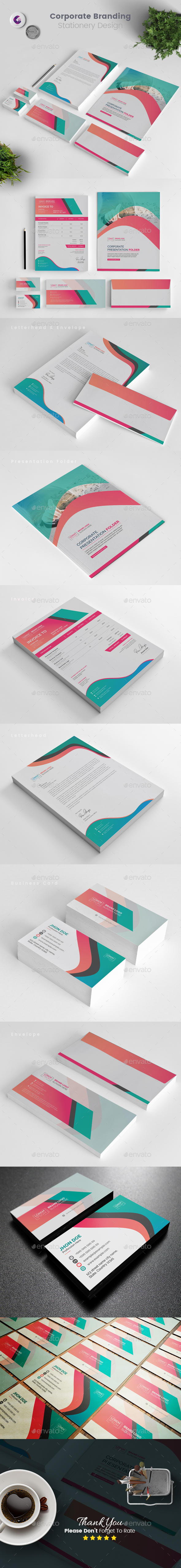 Corporate Stationery - Stationery Print Templates
