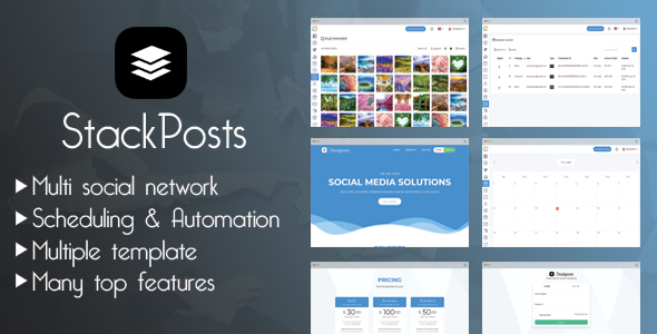 Stackposts - Social Marketing Tool - CodeCanyon Item for Sale