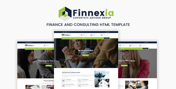 Nice Finnexia - Responsive Finance & Consulting HTML Template
