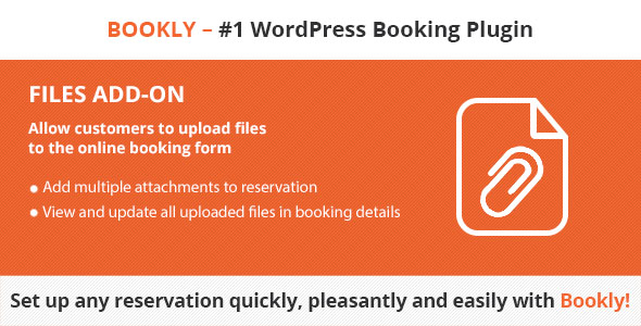 Bookly Files (Add-on) - CodeCanyon 21344354