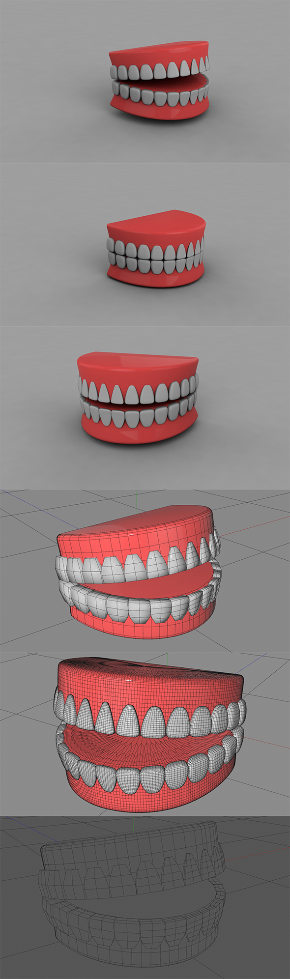3D Teeth (AnimatedEditable) - 3Docean 22972263