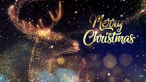 Particle Christmas - VideoHive 22972526