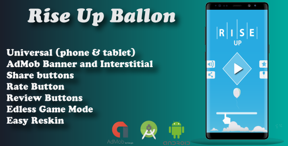 Rise Up Ballon ( Android Project + Eclipse + Admob + Bbdoc ) - CodeCanyon Item for Sale