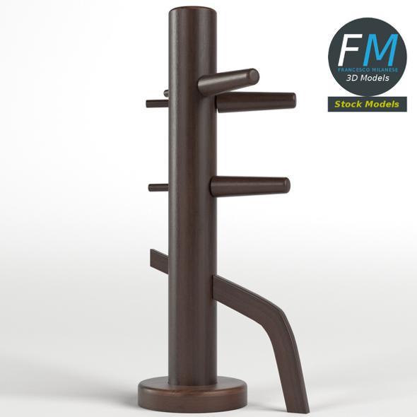 Martial arts wooden dummy - 3DOcean Item for Sale