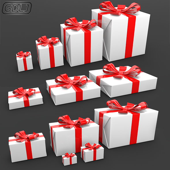 Gift Boxes - 3Docean 22973839
