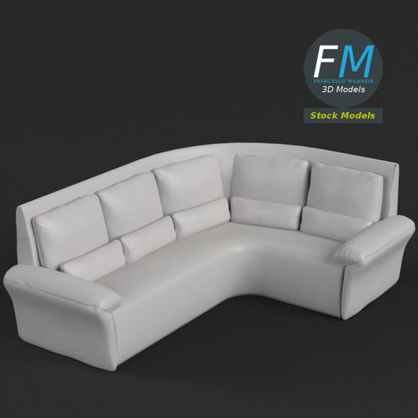Couch Sofa 4 - 3DOcean Item for Sale
