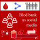 Blood bank management as social media