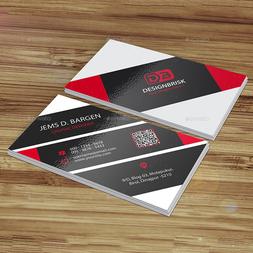 Modern Business Card - V2 by designstreambd | GraphicRiver