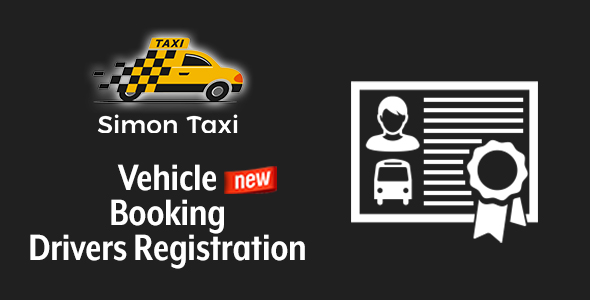 Simontaxi – Vehicle Booking Drivers Registration