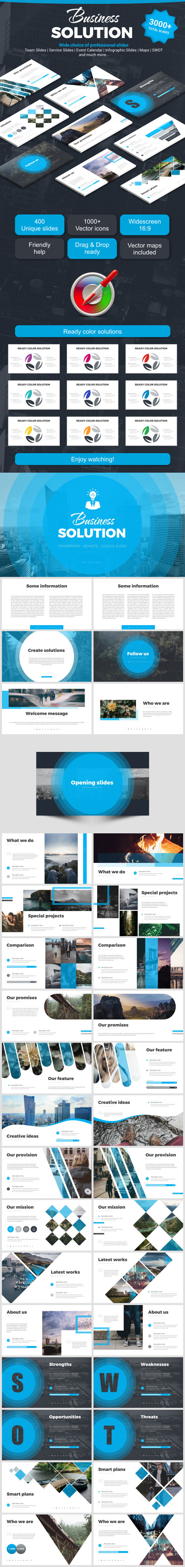 Business Solution - Business Keynote Templates