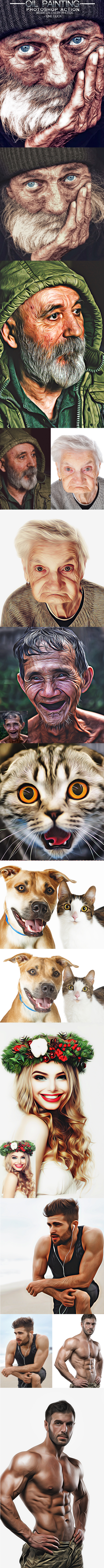Oil Painting Photoshop Action