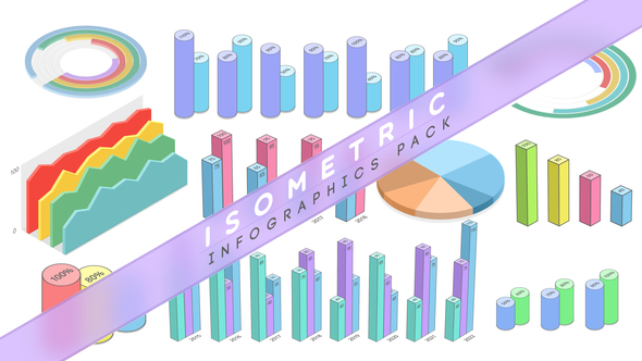 Isometric Infographics Pack - VideoHive 22982294