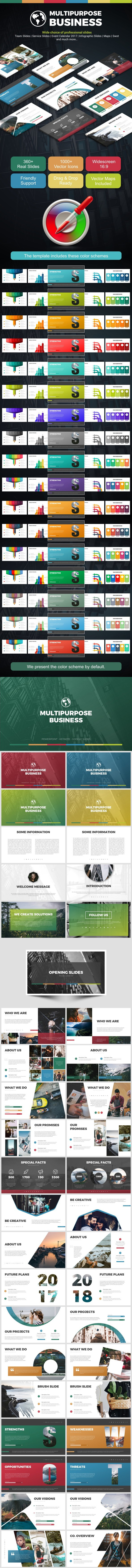 Multipurpose Business - Business PowerPoint Templates