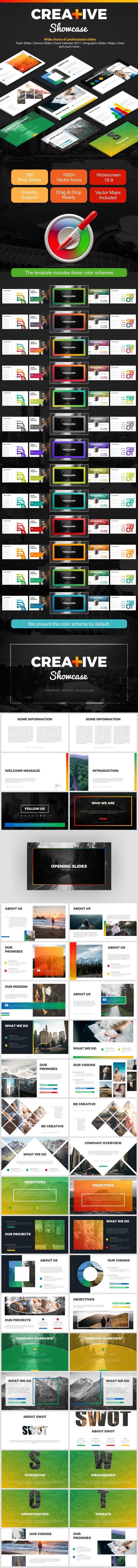 Creative Showcase - Business PowerPoint Templates
