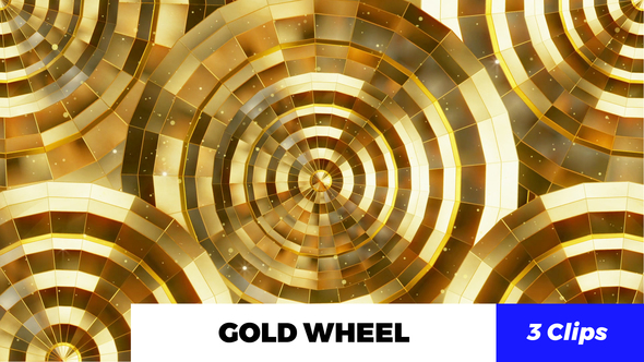 Gold Wheel Kaleido