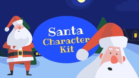 Santa Claus Character - VideoHive 22988125