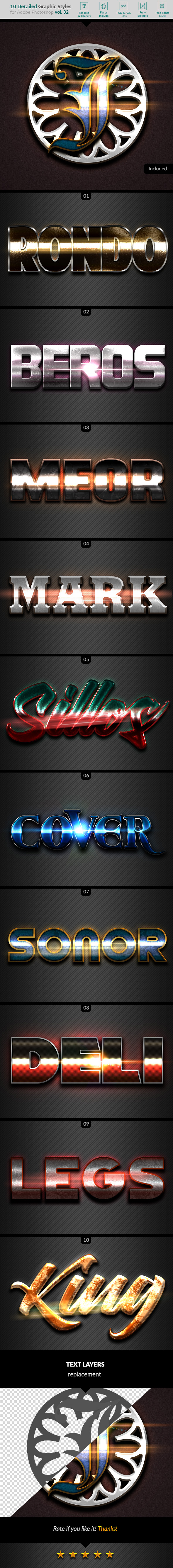 10 Text Effects Vol. 32
