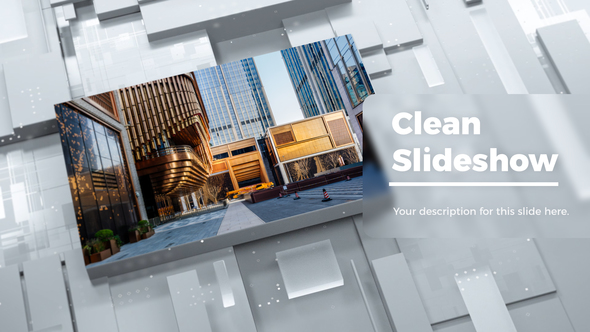 Clean Modern Slideshow - VideoHive 22967821