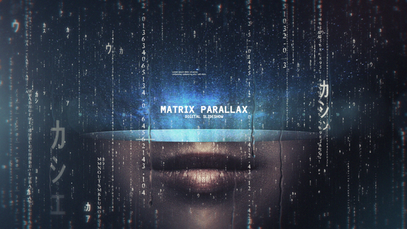 Matrix Parallax Slideshow
