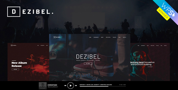 Dezibel - Music - ThemeForest 21263691