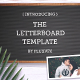 Letter Board Flat Lay Kit - VideoHive Item for Sale