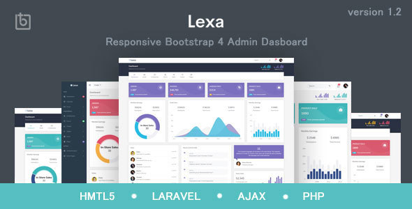 lexa responsive admin dashboard template by themesbrand free admin panel template in php