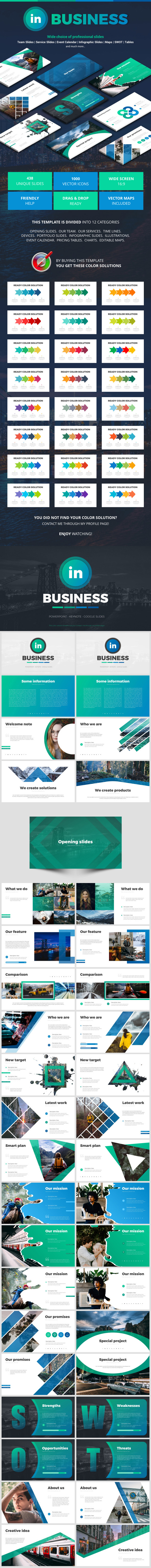 In Business - Business PowerPoint Templates