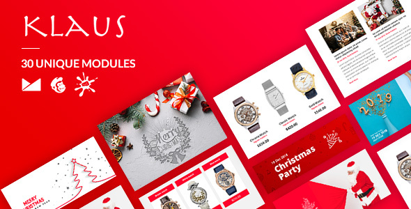 Klaus Email-Template + - ThemeForest 22998275