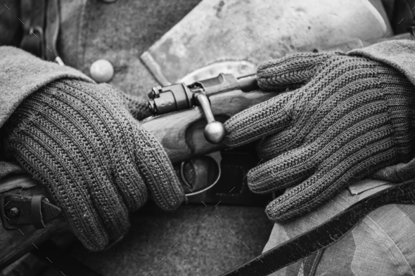 German Military Ammunition Of A German Wehrmacht Soldier At Worl - Stock Photo - Images