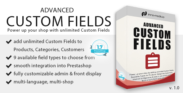 Advanced Custom Fields for Prestashop - CodeCanyon Item for Sale