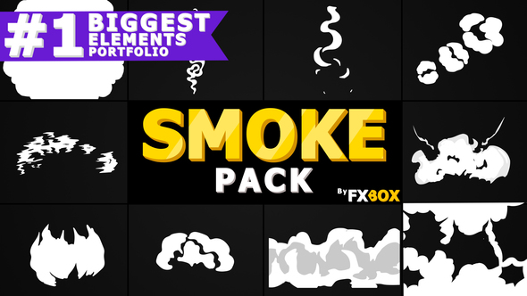 Smoke Elements And Transitions Pack | Motion Graphics Pack alt