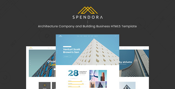Extraordinary Spendora - Architecture and Building Business HTML Template