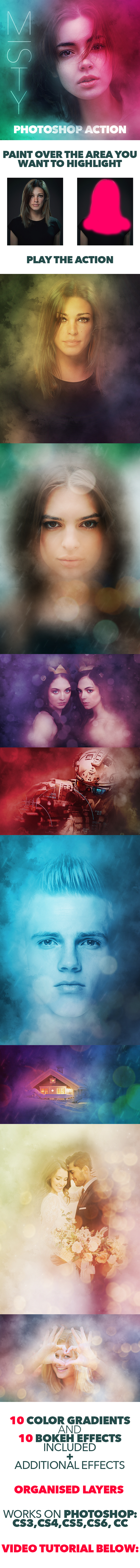 MISTY Photoshop Action