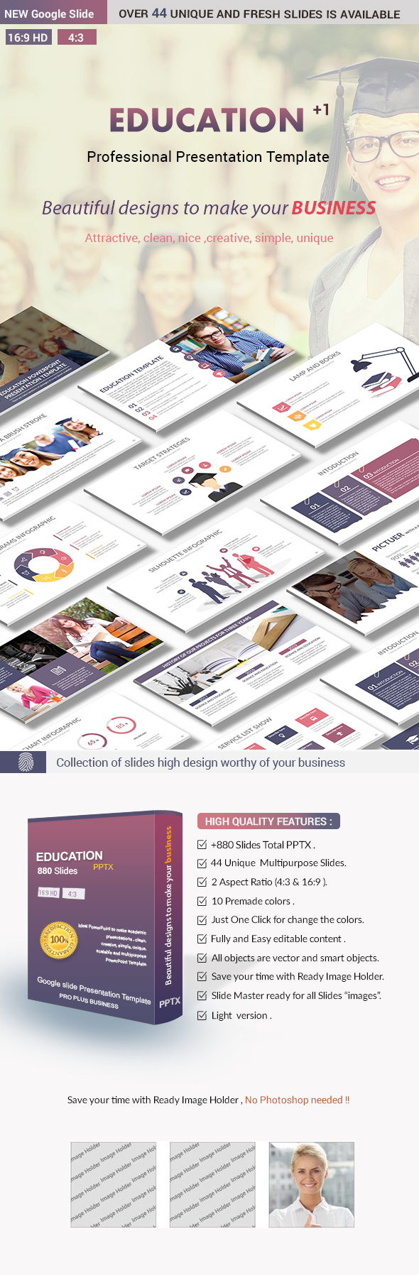 Education Google slides Presentation Template - Google Slides Presentation Templates