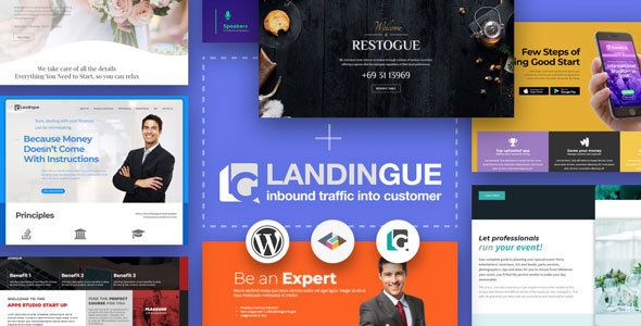 Landingue - Landing and One Page Builder Plugin for WordPress Site - CodeCanyon Item for Sale