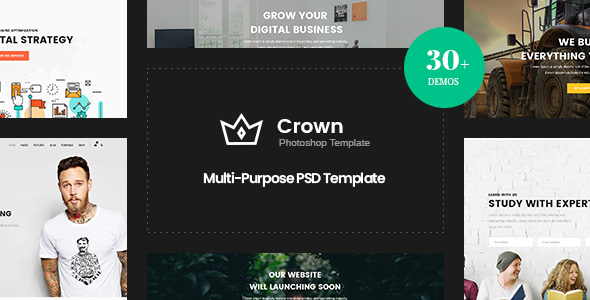 Crown Multi-Purpose - ThemeForest 22976844