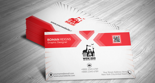 Zoo Company Business Card
