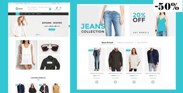 Ecomin - Responsive Multipurpose Ecommerce HTML5 Template