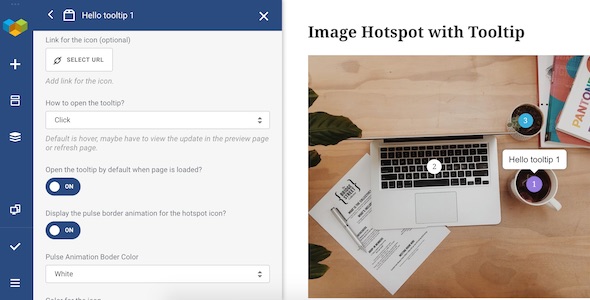 Image Hotspot with Tooltip for Visual Composer Website Builder