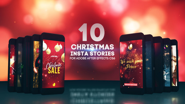 Christmas Instagram Stories - VideoHive 23001649