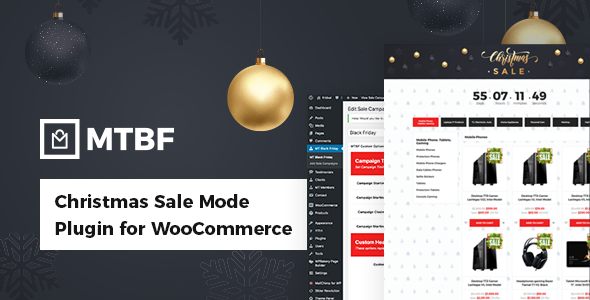 Black Friday / Christmas Sales Mode Plugin for WooCommerce - CodeCanyon Item for Sale