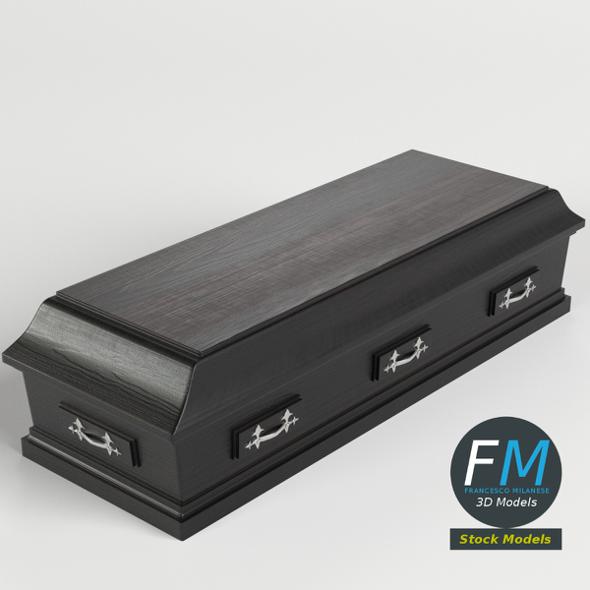 Closed coffin - 3DOcean Item for Sale