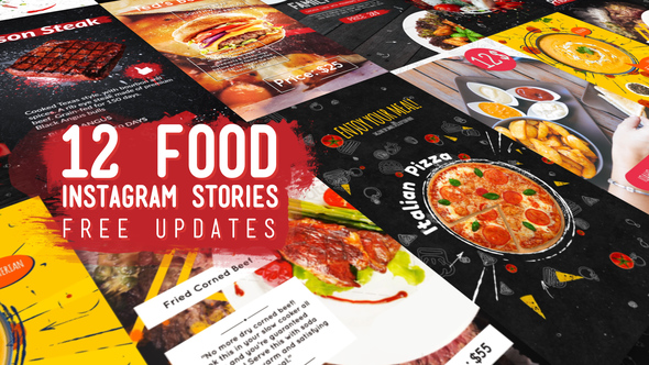 Food Instagram Stories Pack