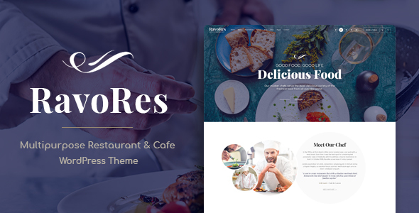Multipurpose Restaurant & Cafe WordPress Theme