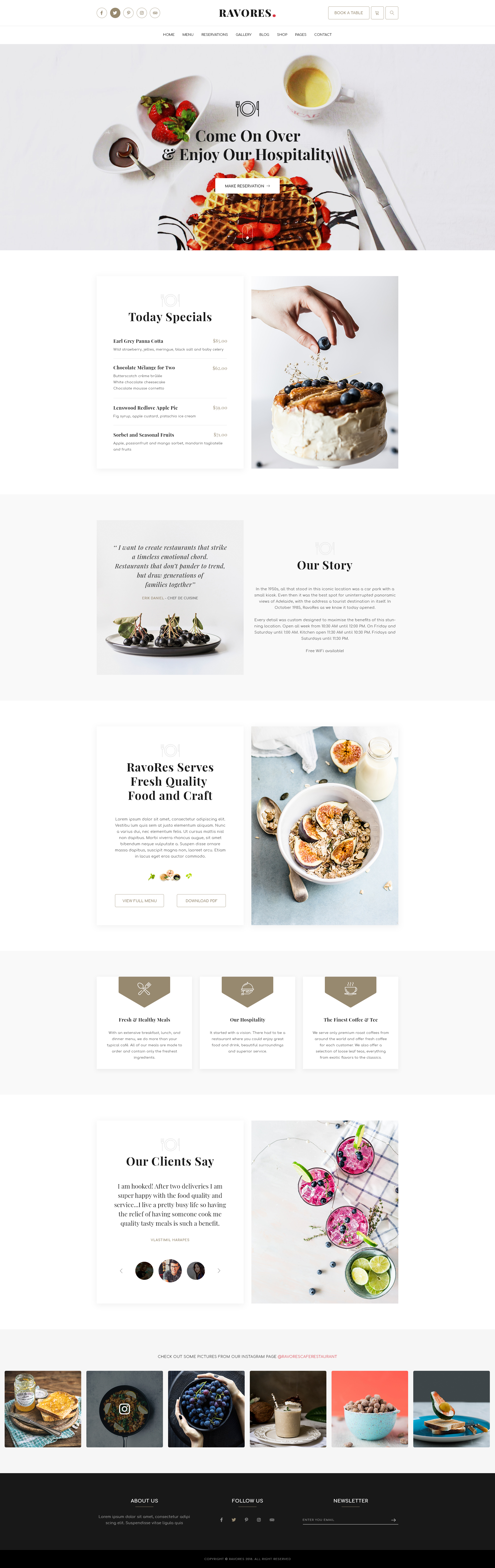 RavoRes - Multipurpose Restaurant & Cafe WordPress Theme by jwsthemes