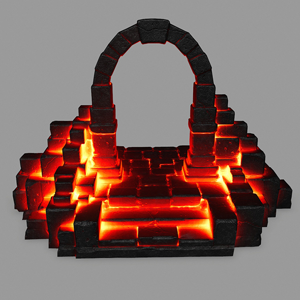 fire gate - 3Docean 23028694