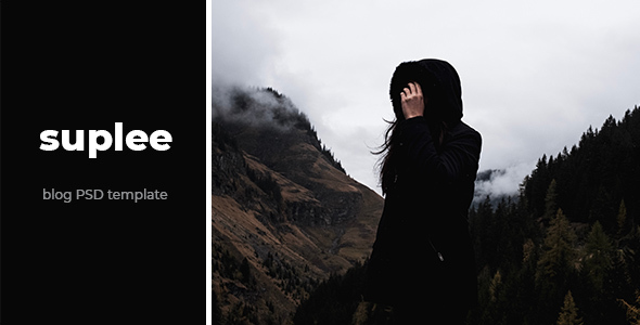 Suplee - Blog PSD Template - Personal PSD Templates
